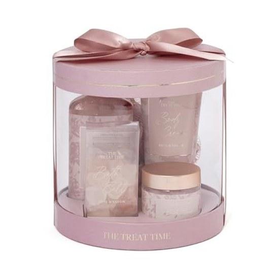 Francfranc Treat Time Body Care Gift Set M (Rose Soap Scent) 5 Present
