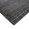 Vintage Living Room Rug Soft Grey Black 160x230