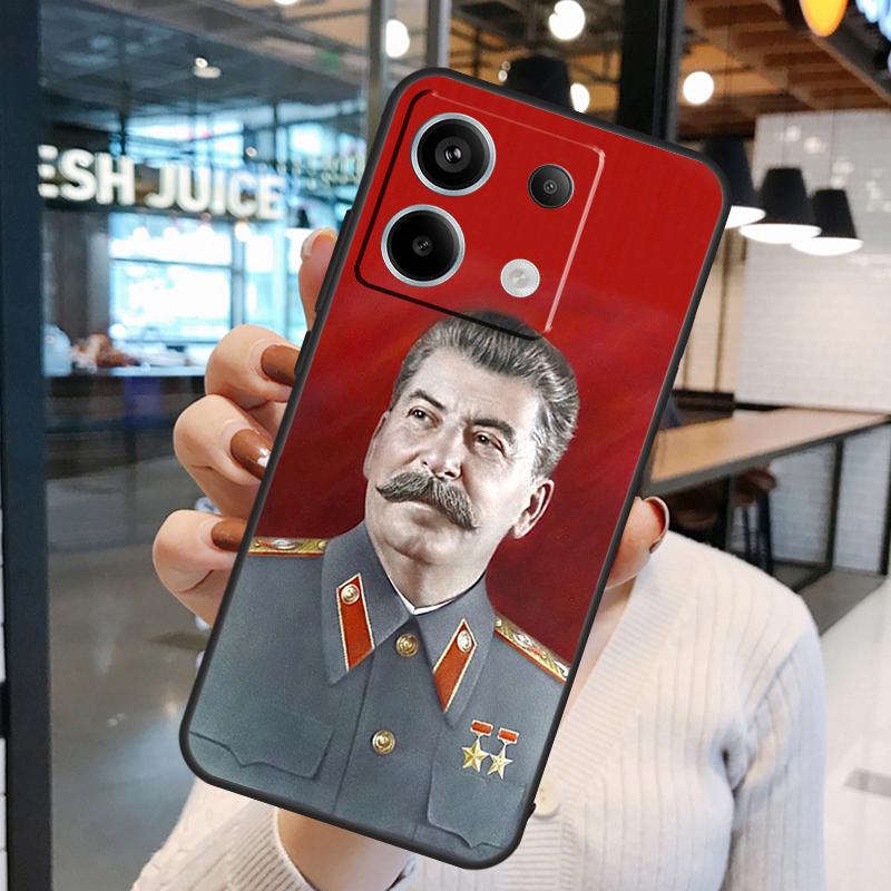 Soviet Union Leader Stalin Case For Xiaomi Redmi Note 11 9 10 12 13 14 15 Pro Plus Redmi 15 15C 10C 12C 13C 14C Cover
