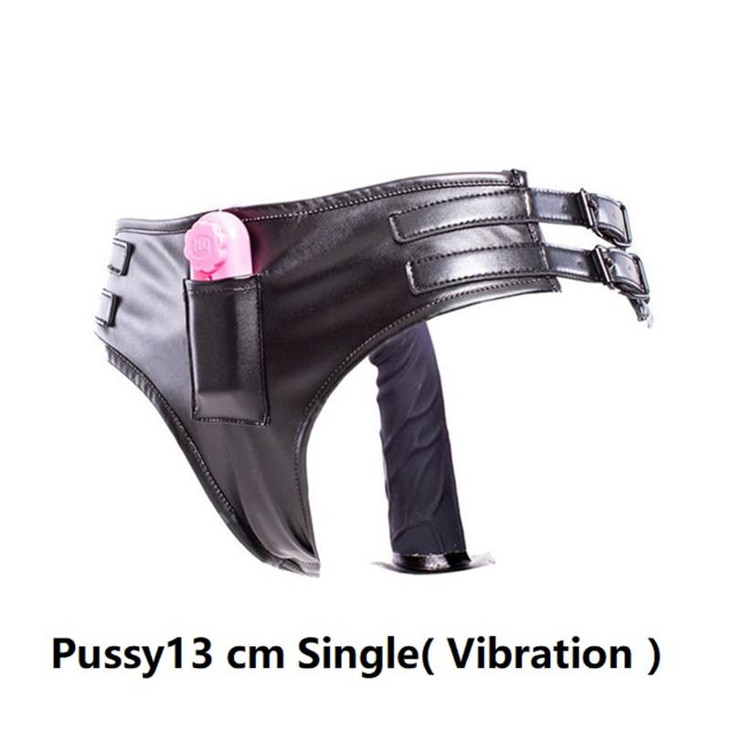 Buttplug Anal Plug Silicone Sex Toys Leather Panties Inside Dildo Chastity Pants Bdsm Bondage Restraint Vibrating Chastity Belt