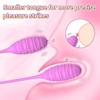 Dildo Realistic Soft Tongue Vibrator, Vbrating Rose Sex Toy for Women, Clit & Nipple Stimulator with 10 Vibration, Female Adult Sex Toys