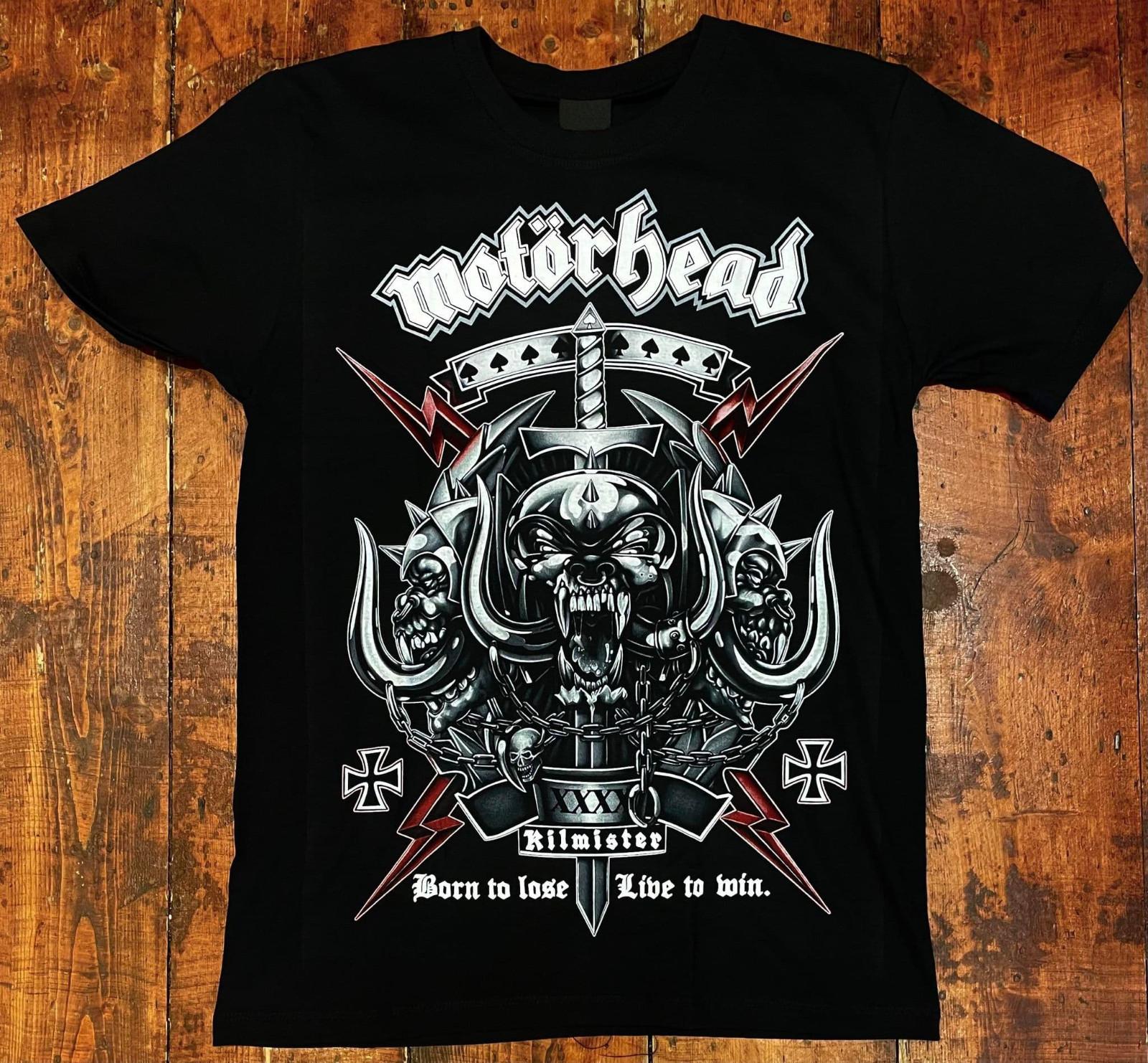 Motorhead Born To Lose Live To Win Logo Graphic Tee XXXL