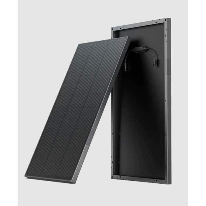 Set of 2 ECOFLOW OB03258 Solar Panels - 2x 100 W - Waterproof Rating IP68 - Efficiency 23 %