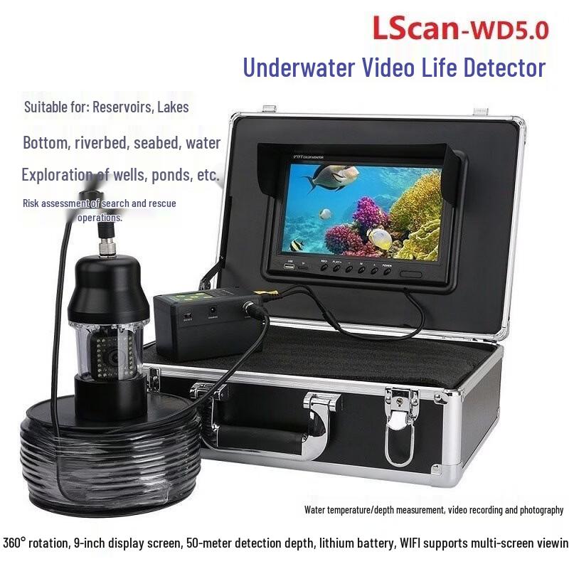 

Lishitu 360° Rotating Underwater Video Life Detector