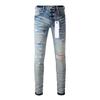 STREETRICH Men Jeans American High Street Pleated Basic Model New Fashion Trend High Quality Jeans