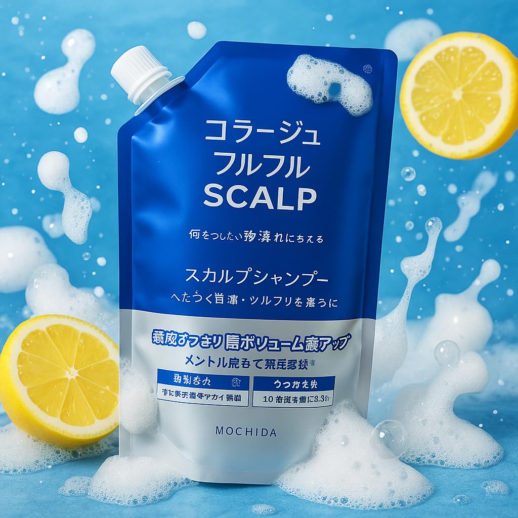 Collage Furufuru Scalp Dandruff and Itch Scalp Care Shampoo, Prevention, Refill, 340mL, Quasi-drug,