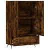 Highboard Smoked Oak 69.5 x 31 x 115 cm Particleboard
