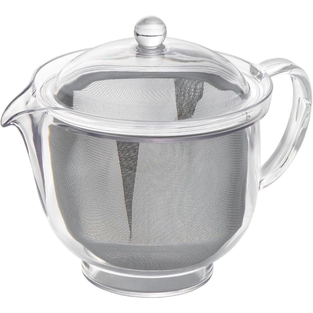 Yamakiikai Clear Teapot, Stainless Steel Mesh, W24