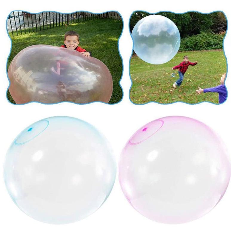 Inflatable Giant Water Bubble Ball Toy for Kids - Elastic & Educational