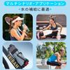 CLICSUN 780ml Water Bottle with Spray Mug and Spray Direct Large Ultra Sports Heatstroke Heat Black Blue Straw, Transparent, Hydration, Drinking,