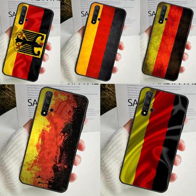 Germany Flag Banner Case For Huawei Nova 11i 3i 7i 5T 11 9 10 SE Y60 Y61 Y70 Y90 Y91 P20 P40 Lite P30 Pro Cover