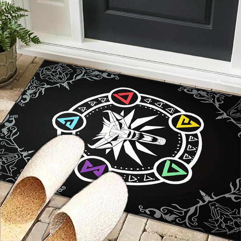 wizard dragon Office Rug Chair Mat, Game Carpet, Suitable for Front Door, Bedroom, Living Room, Desk, Holiday Gift
