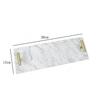 Natürliches Marmor Tablett Schmuck Aufbewahrung Heim Dekoration Badezimmer Kosmetik Display Minimalistischer Nordischer Stil