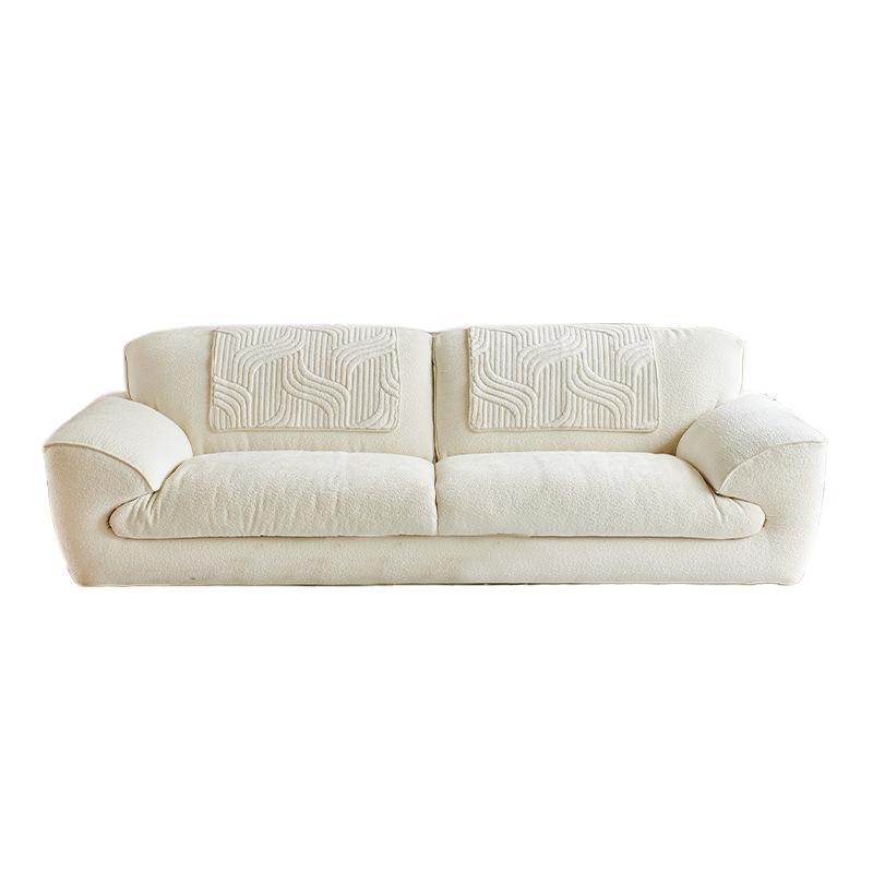 Cuscino per divano in peluche di alta qualità Copertura antiscivolo Coperta decorativa per autunno e inverno Design in un unico pezzo Comodo cuscino per divano