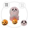 1.2M/4FT Halloween Inflatable Toys Outdoor Holiday Decortions Poor Ghost Colorful Lights Inflatable Model Ornament Party Garden