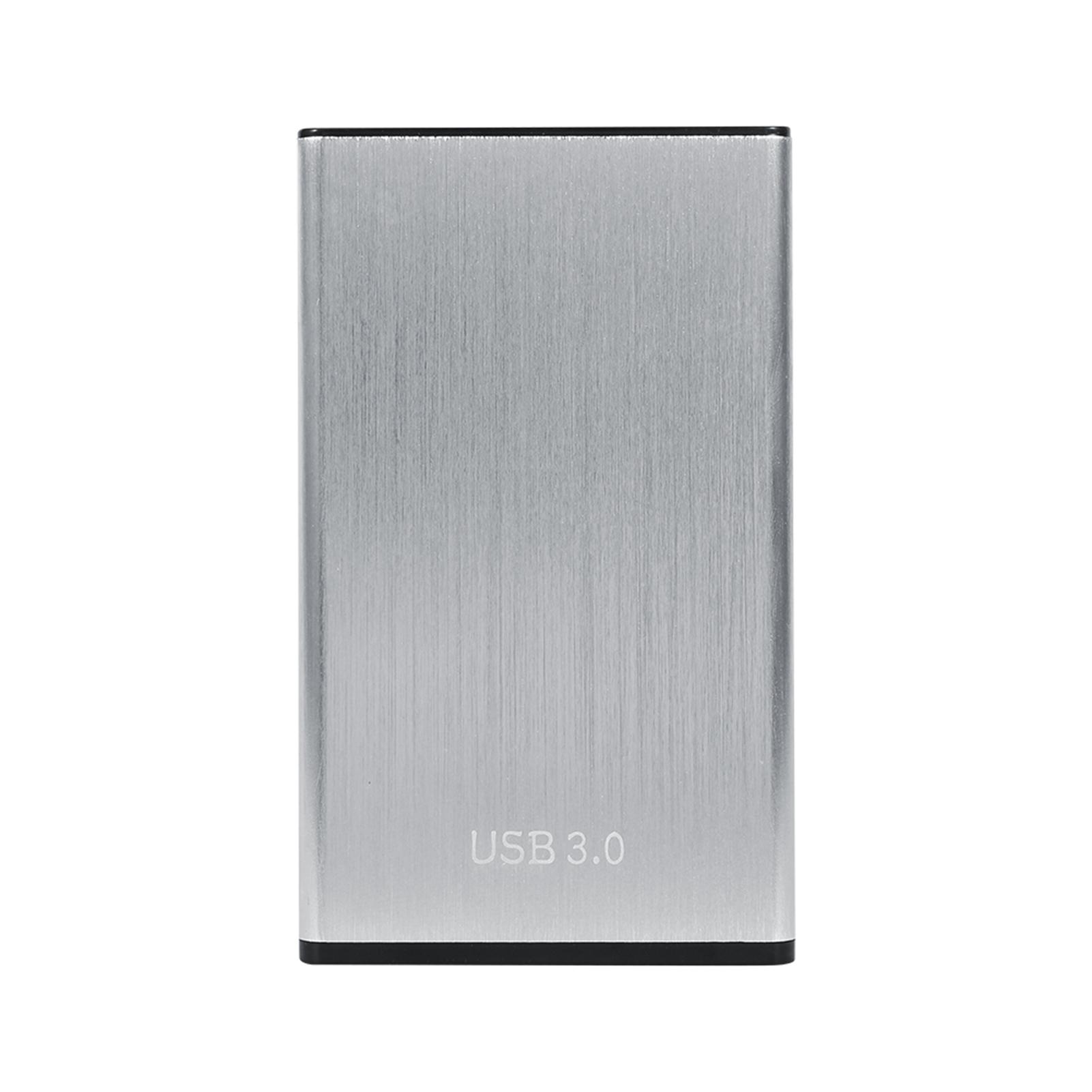 

Внешний корпус для 2.5 HDD USB 3.0 - SATA 3.0, серебристый, без инструментов, для SSD/жесткого диска (Не включая жесткий диск) серебряный