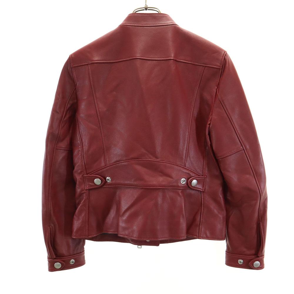 COACH F33830 Double riders jacket S Red leather jacket Women Used