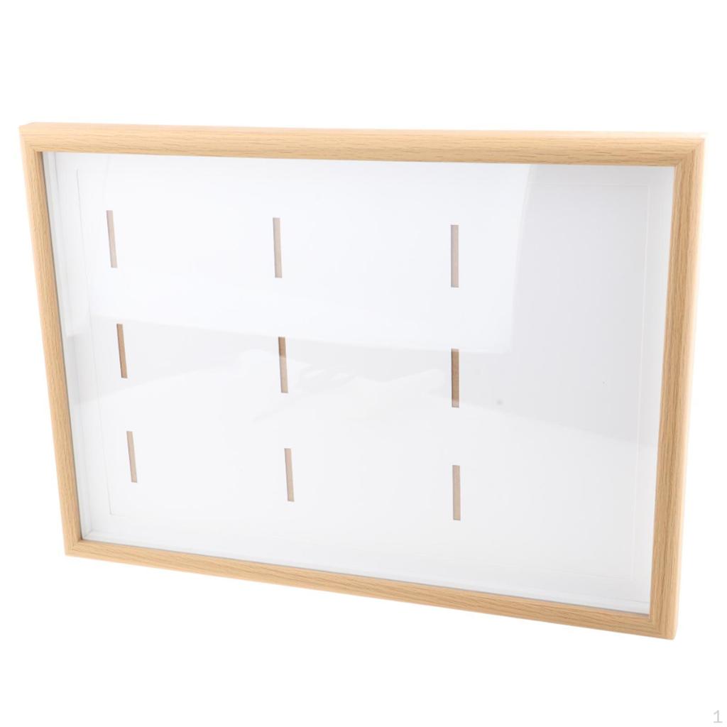 Collectible Shadow Box for Medals And Pictures In Wood