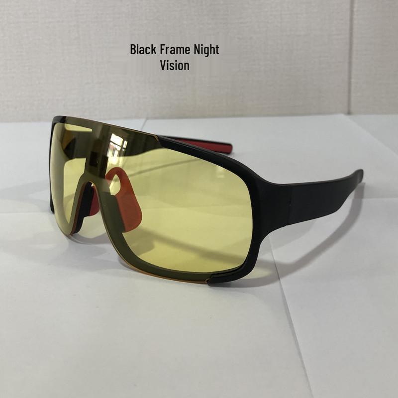 Futuristic Windproof Dazzling Reflective Cycling Sunglasses