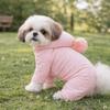 Thicken Winter Warm Dog Clothes Four Legged Dog Jumpsuit Dog Bodysuit Dog Cotton Jacket  Daily Wear