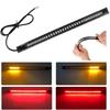 2pcs LED Brake Light Bike Rubber Tail Lamp 48SMD Steering Lamp Motorcycle License Tail Lamp