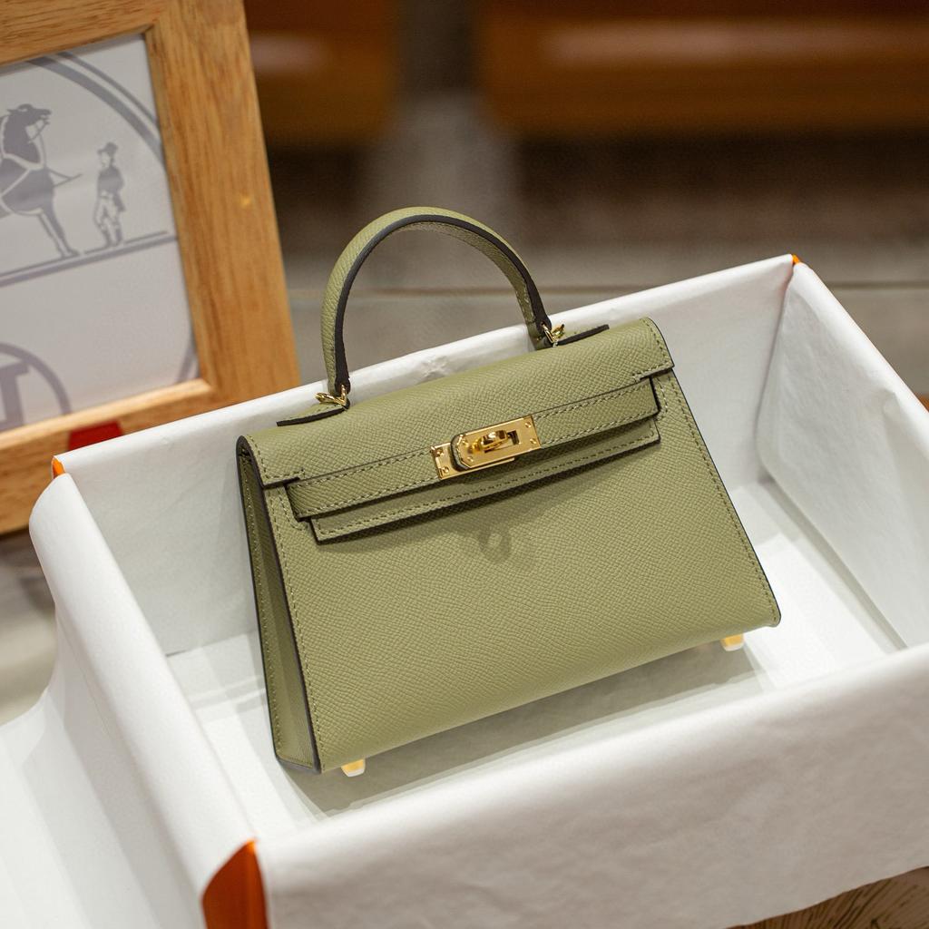 Taštička z ovčí kůže druhé generace 19 cm Imitace pravé kůže Do ruky Malá taštička Dámská Mini přes rameno