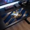 Tappetino Mouse Scudo Calcio Argentina, Tappetino da Scrivania Esteso Antiscivolo in Gomma per Gaming Ufficio Laptop Regalo per Fan
