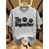 Design T-shirts for Men Dad Dad Fathers Day Tshirts Short Sleeve Clothes Dog Pet Lover Shirts Papa Tops