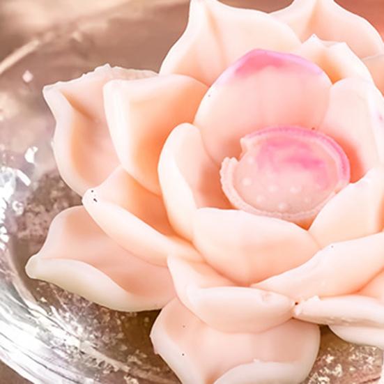 Flower Silicone Molds Flower Peony Fondant Mold Candle Molds Rose for Jelly Chocolate