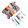 Punch Needle Embroidery Kits Multipurpose Exquisite DIY Thread Sewing Kit for Beginners Adults