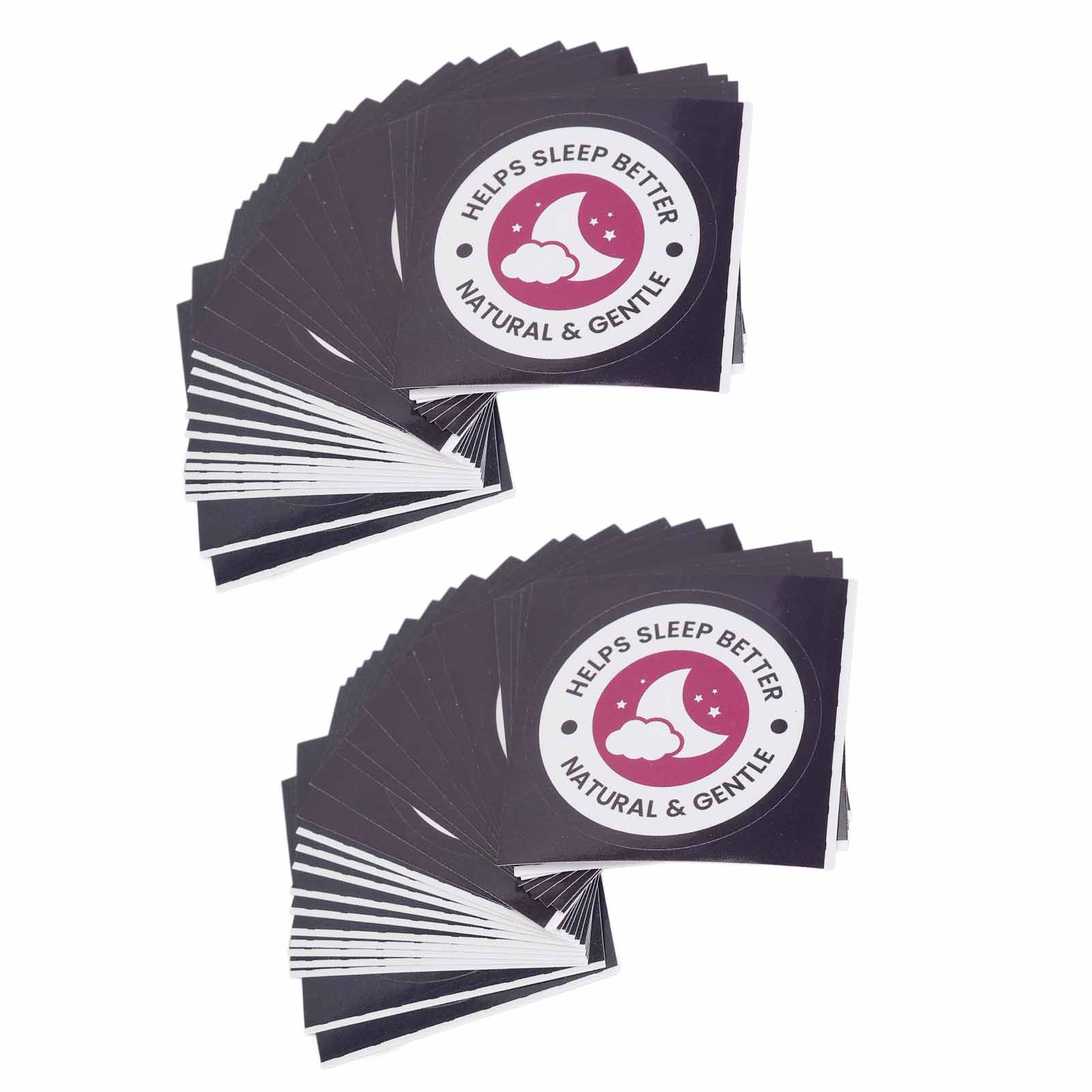 

48 шт., пластыри для улучшения сна, акупунктурные, наносят эфирное масло, легко впитываются, помогают при засыпании, наклейки для