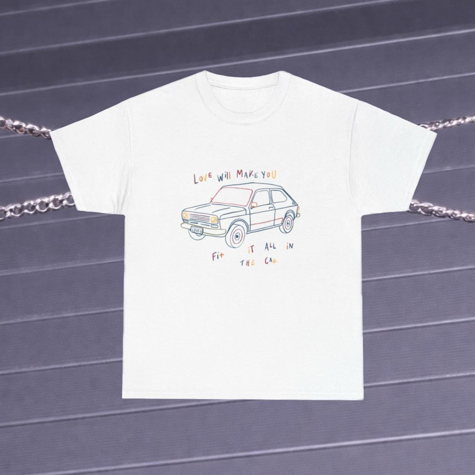 Love takes miles cameron winter design | Unisex Heavy Cotton Tee | geese fan merch 2XL