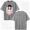 Vintage Washed Anime Perfect Blue Mima Kirigoe TShirts Mens Women Clothing Fashion Harajuku Oversized Short Sleeve T Shirts
