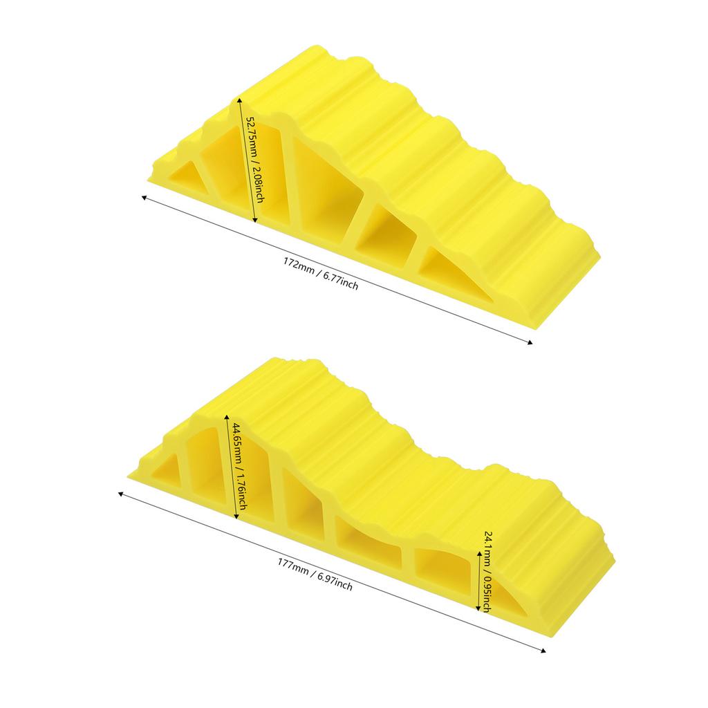 2PCS RC Car Obstacle Set Plastic Simulation Off-road Obstacles Accessories for TRX4M SCX24 FCX24 1/18 1/24 Crawler Car