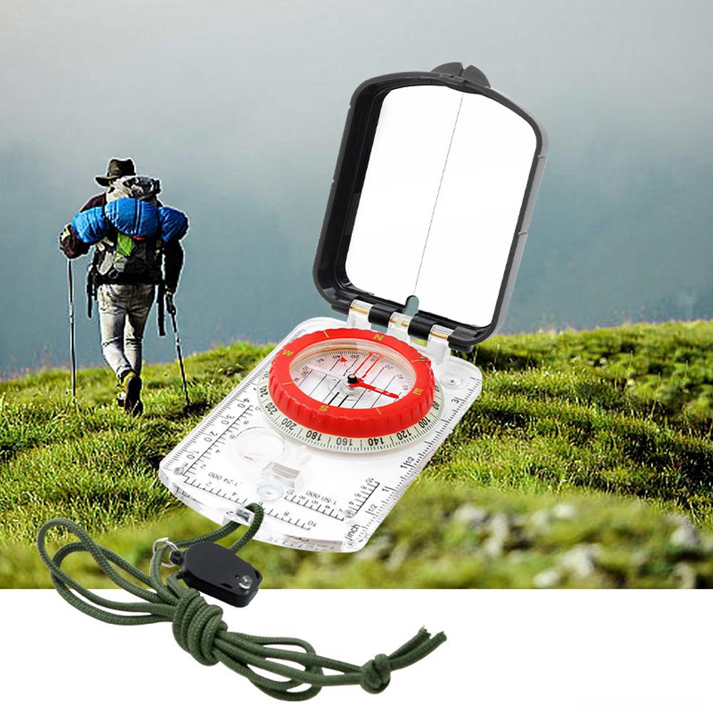 Portable Digital Compass Luminous Compass with LED Light Camping Survival Compass Fluorescent Ring Compass for Outdoor Adventure China Mainland