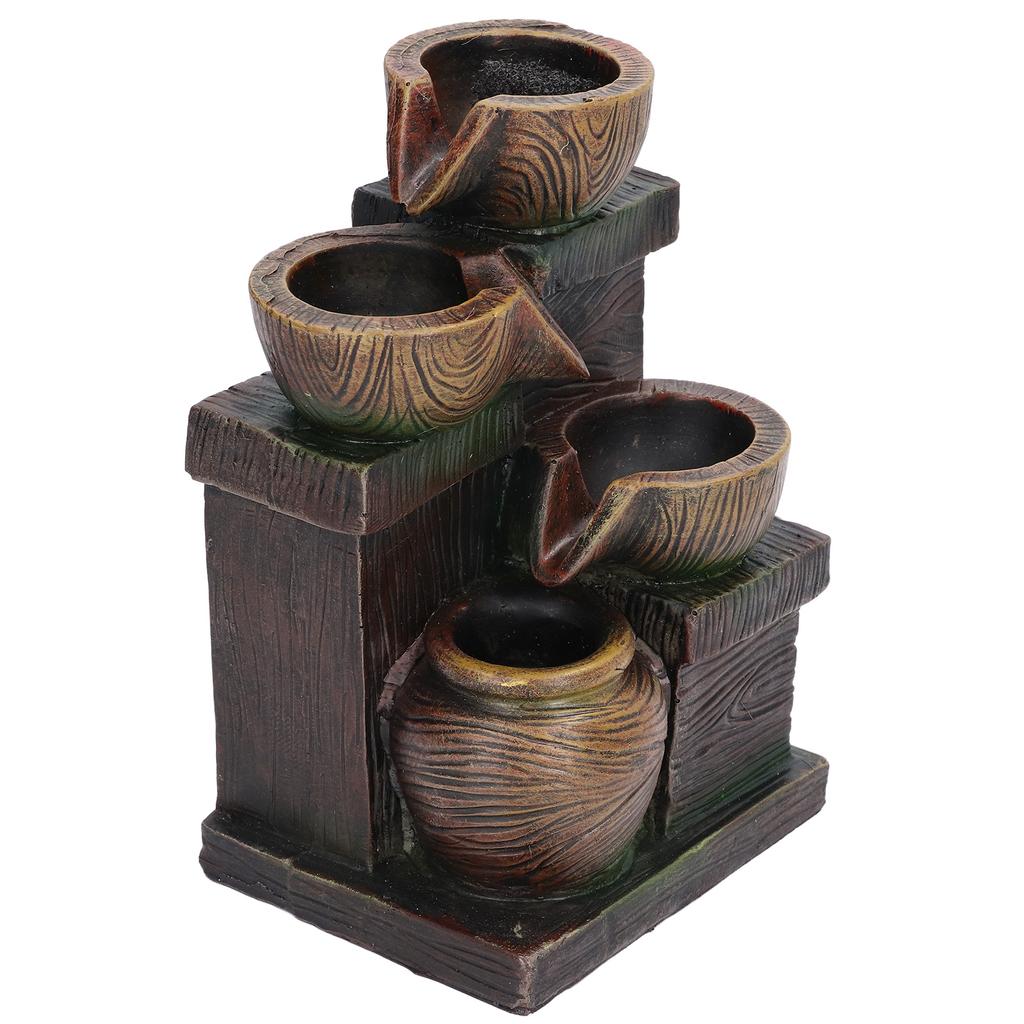 USB 5V Decor de Birou cu Apă Curgătoare Ornament Norocos cu Apă Curgătoare Decor pentru Casă și Birou