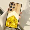 Forest Geometry Wood Nature Case For Samsung Galaxy S24 Ultra S21 S22 S23 S25 Ultra S9 S10 Plus S20 FE S25 FE Back Cover
