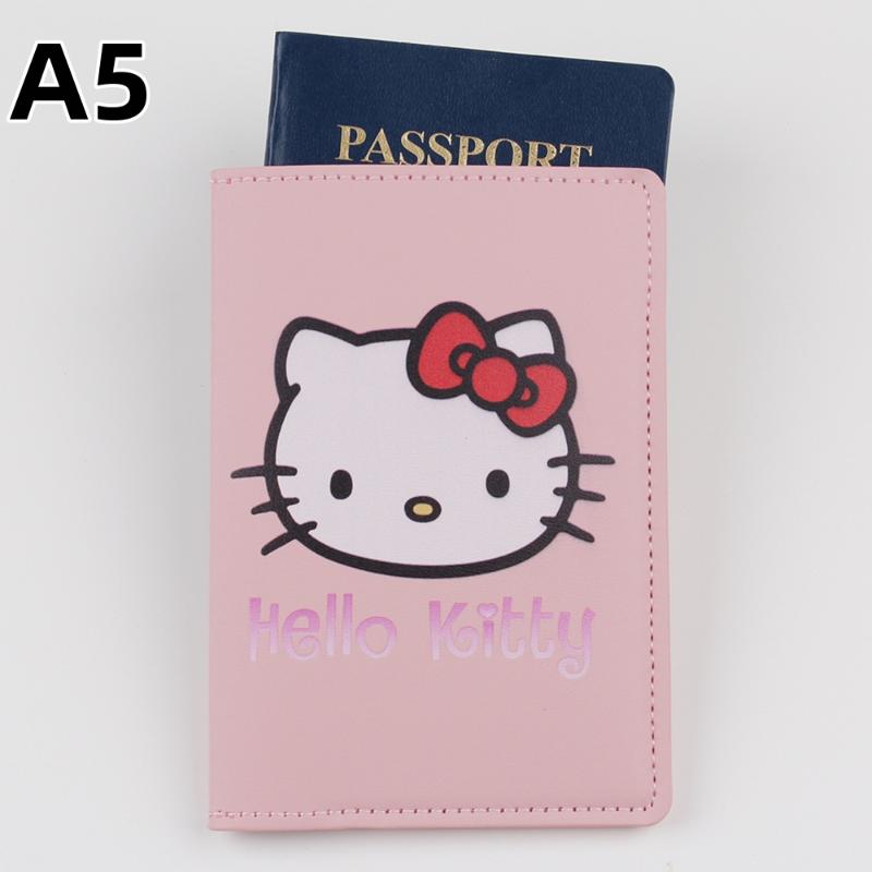 

Держатель для паспорта Сумка для хранения ID-карты Винтажная ПУ кожа Милый Кошелек для монет Подарок на день рождения для девочки