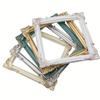 1Pc Vintage Victorian Style Square Photo Frame, Antique Design, Multi-photo Display Photo Frame, Vintage Photo Frame for Home Wedding Decoration