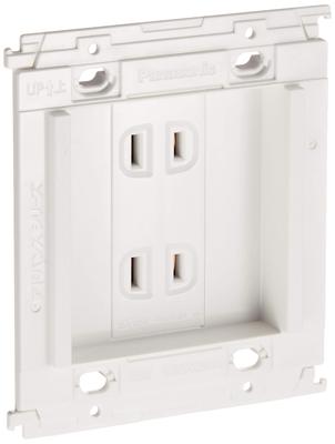 WTL40944W Ceramic White Recessed Outlet for Home Security Lights