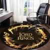 1pc The Lord of the Rings Carpet, Round Non-Slip Durable Large Size Office Carpet, Suitable for Office,yy250908048