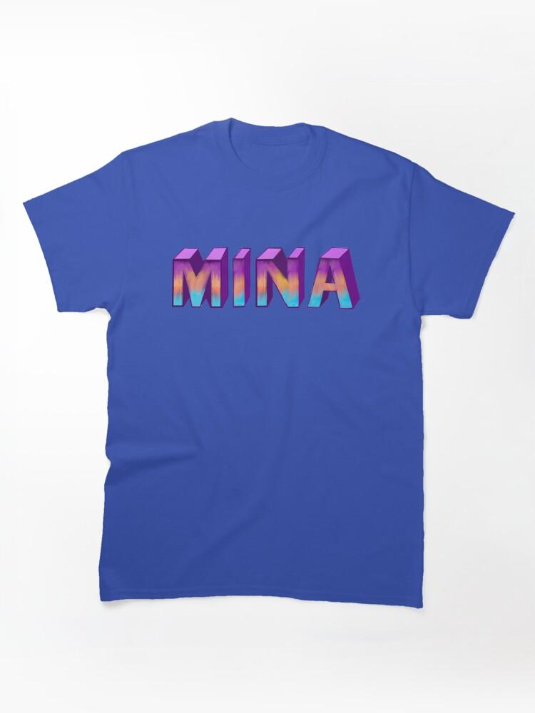 Mina the Hollower Top 10 best personalised gifts 2022 - Mina version2 - personalised,personalized custom name in ombre Classic Unisex T-Shirt