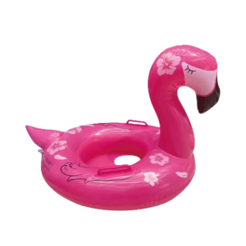 Kids Inflatable Dinosaur & Flamingo Swim Seat Ring Set