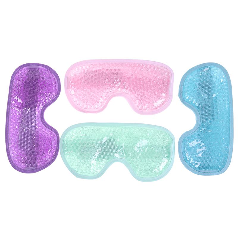 Kühlende Augenmaske Gel-Augenmaske Wiederverwendbare Kalte Augenmaske mit Gelperlen