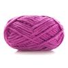 DIY Handcrafted Cute Chenille Snowball Knit Scarf & Crochet Doll Bag