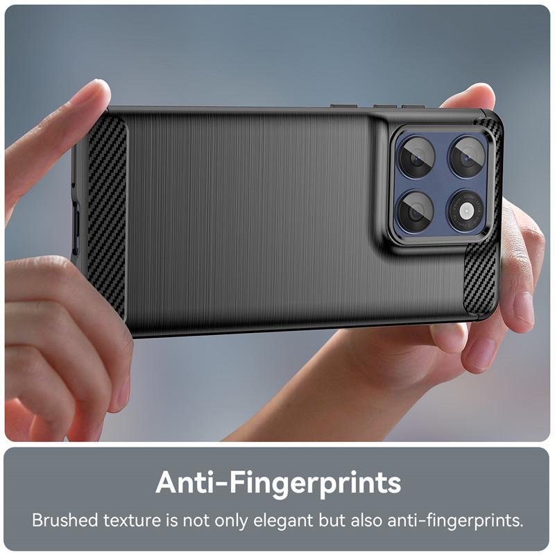 For Motorola Edge 60 Fusion Case For Motorola Edge 20 30 50 60 Fusion Cover Carbon Fiber Shockproof Silicone Bumper For Edge 60