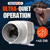 Inline Marine Bilge Blower - 12V, 3 or 4 Inches, 130-270 CFM Ultra-quiet Operation, Suitable for Yachts/sailboats - ISO 8846, CE, and RoHs Certified