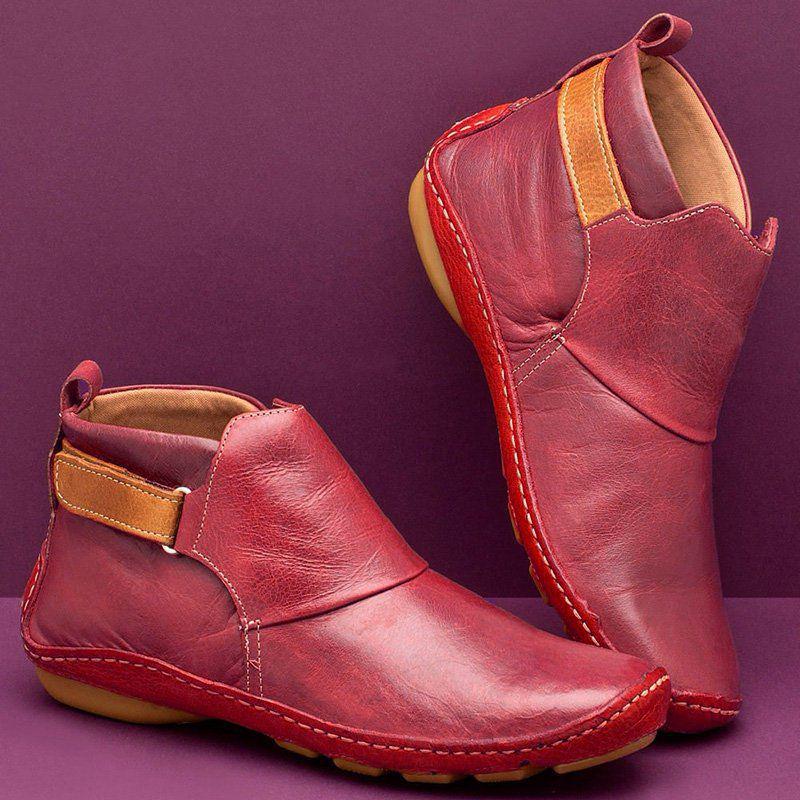 2021 Autumn/Winter European and American Style Short Leather Boots 39