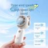 USB Rechargeable Mini Silent Cartoon Handheld Fan for Children - Portable Desktop Electric Toy Fan