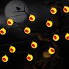 Halloween Eye Light String Decoration 9.8FT Halloween Eyeball Festival Decorative Light String 20 Led Battery Operated Eyeball